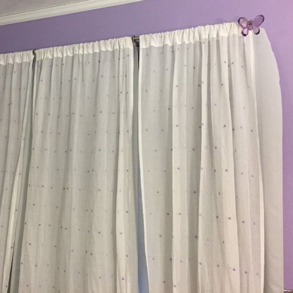 Pottery Barn Kids - Sheer Curtain Panel - Picture 1 of 2